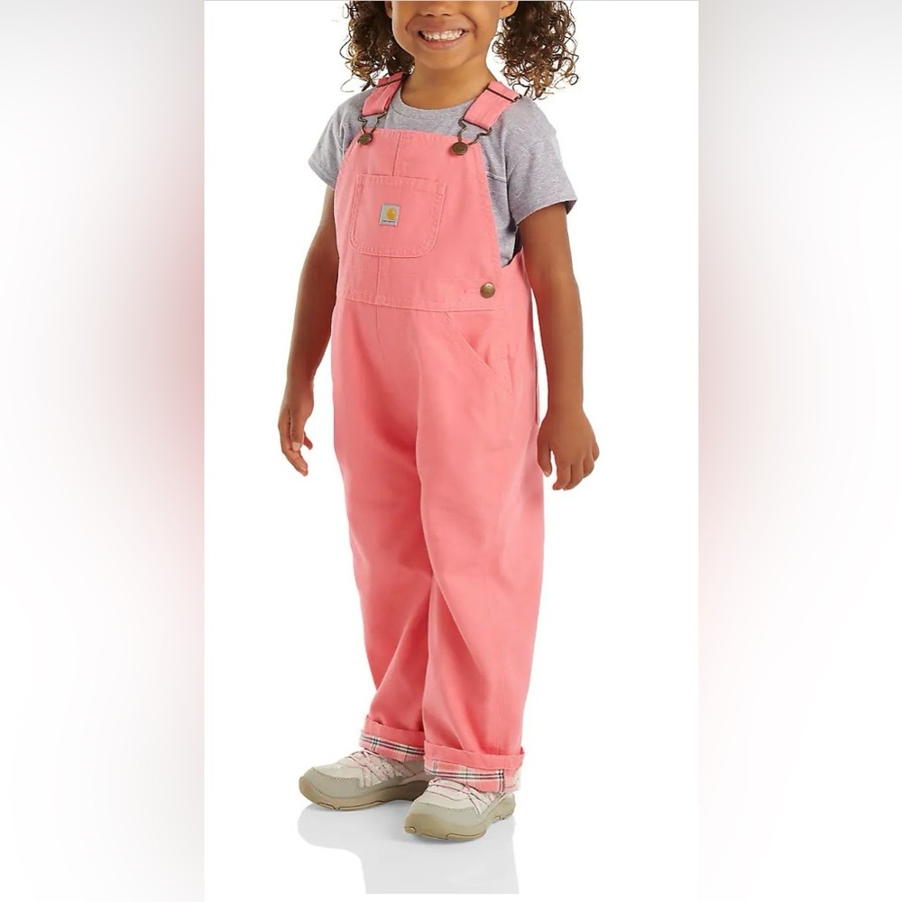 💥PRICE DROP💥 GIRLS' LOOSE FIT CANVAS BIB OVERALL